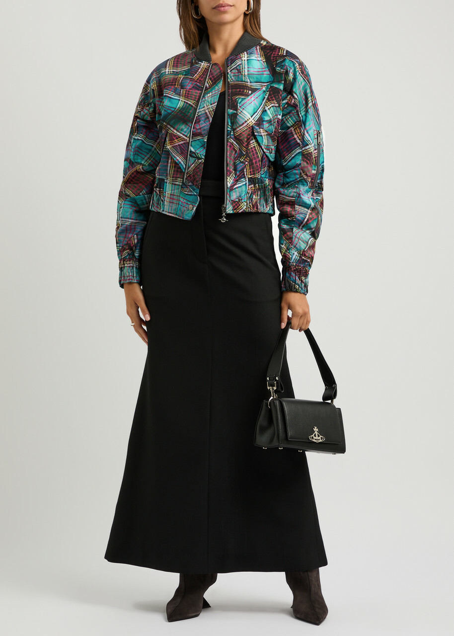 Vivienne Westwood Cynthia Printed Shell Bomber Jacket Vivienne Westwood Cynthia Printed Shell Bomber Jacket