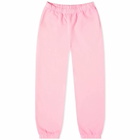 ERL Fleece Sweat Pant in Pink