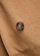 Anine Bing Dylan Belted Wool and Cashmere-blend Coat Brown