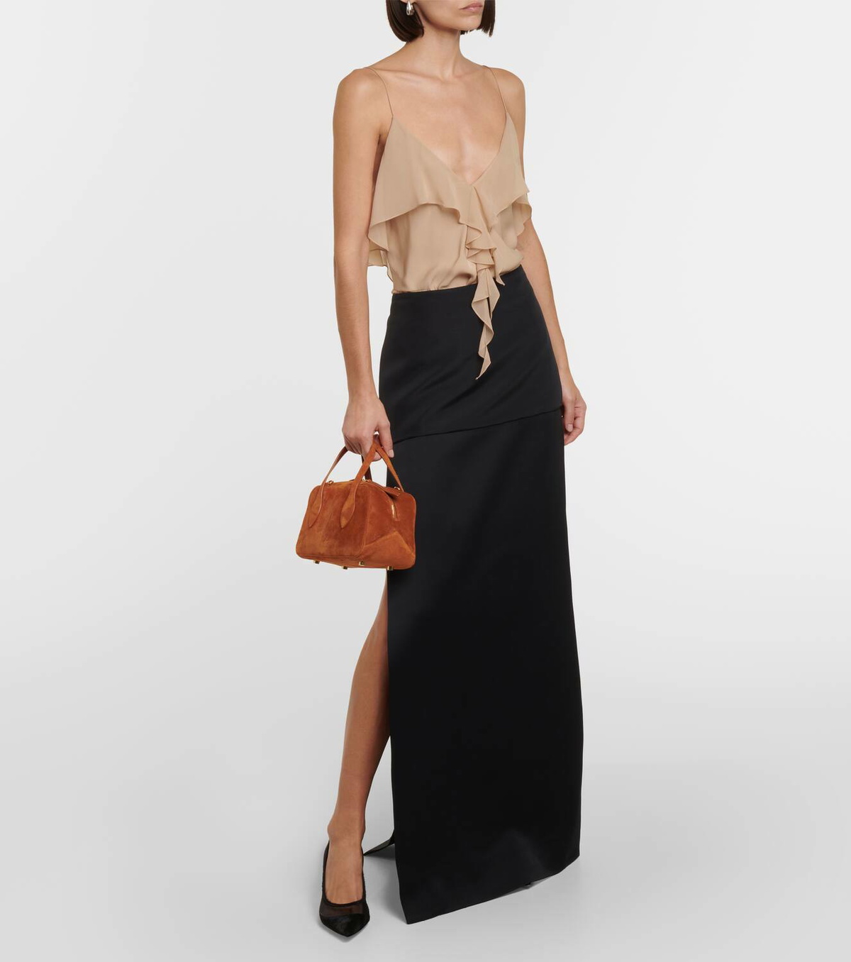 スカート KHAITE Maxi skirts Khaite Saxon maxi skirt Khaite