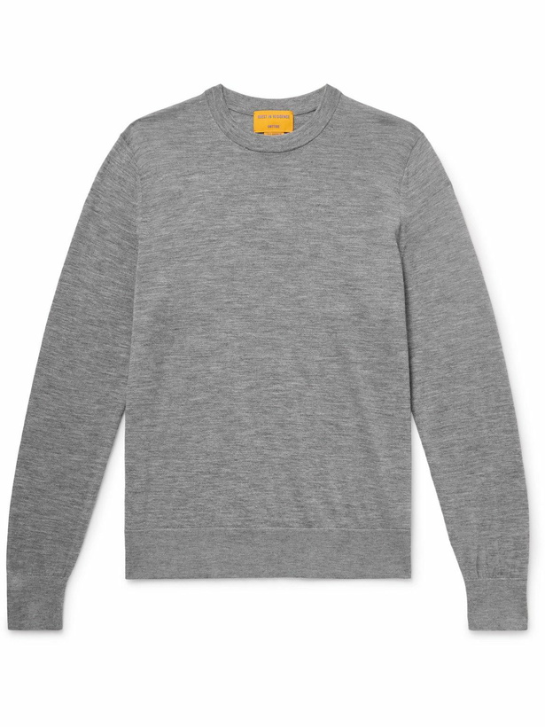 Photo: Guest In Residence - Airy True Slim-Fit Cashmere Sweater - Gray