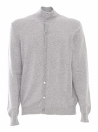 Fedeli Button Cardigan L/s Knitted Sweater Man