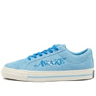 Converse x AWAKE One Star Sneakers in Blue/White/Egret