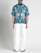 Amiri Mens Shirt Deep teal