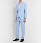 Hugo Boss - Helford Gander Slim-Fit Linen Suit - Blue