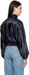 alexanderwang.t Navy Deconstructed Track Jacket