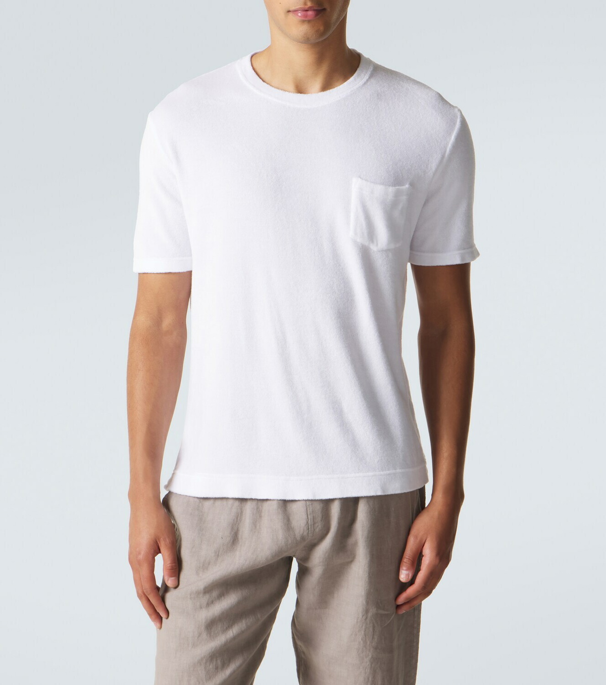 Thom Sweeney Cotton jersey T-shirt
