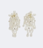Simone Rocha Crystal-embellished drop earrings