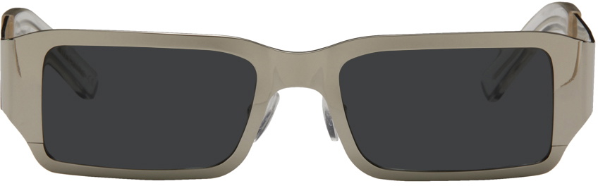A BETTER FEELING Silver Pollux Sunglasses