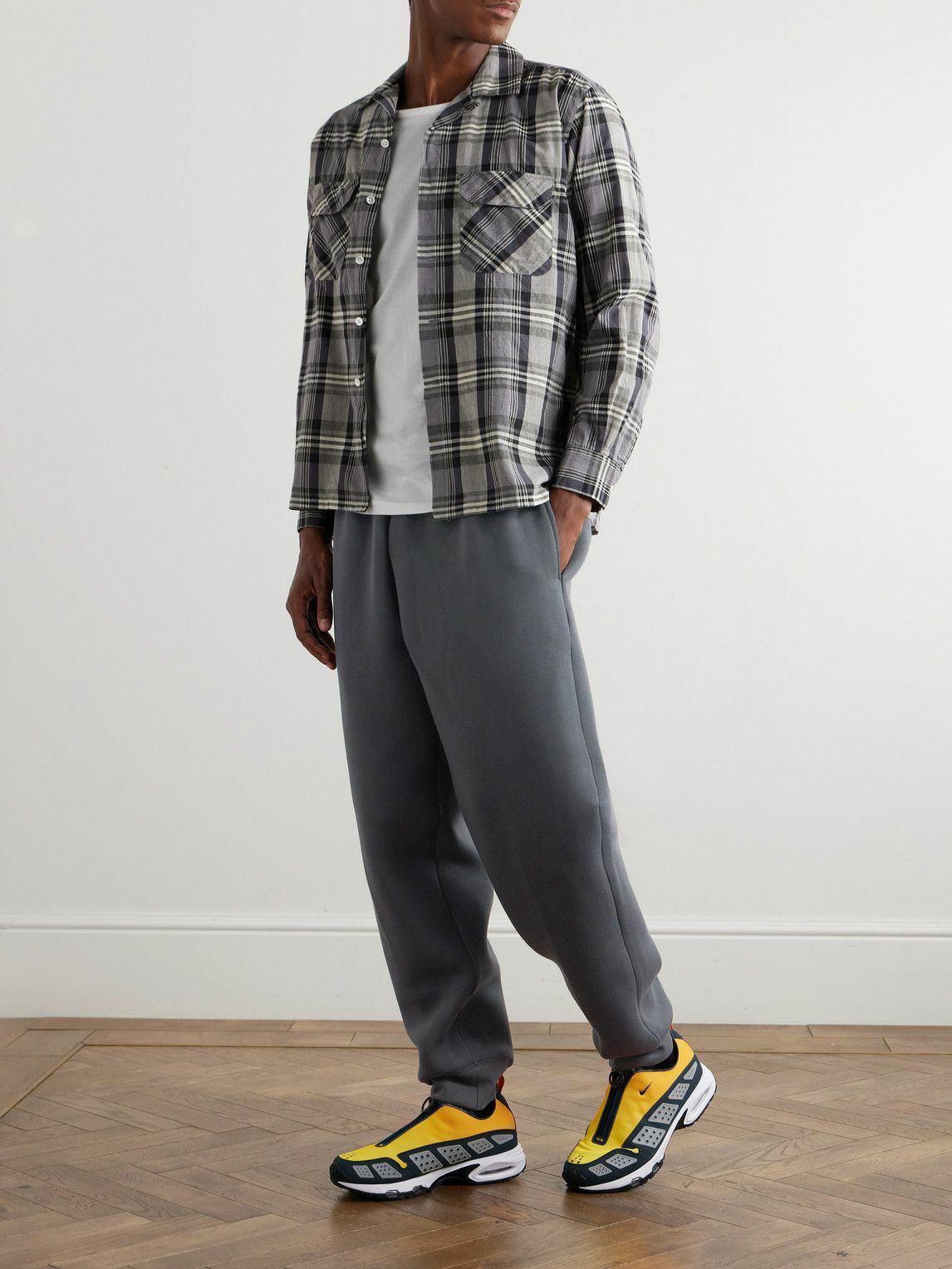 Nike - Slim-Fit Tapered Tech-Fleece Sweatpants - Gray