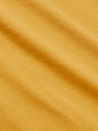 Mr P. - Garment-Dyed Cotton-Jersey T-Shirt - Gold