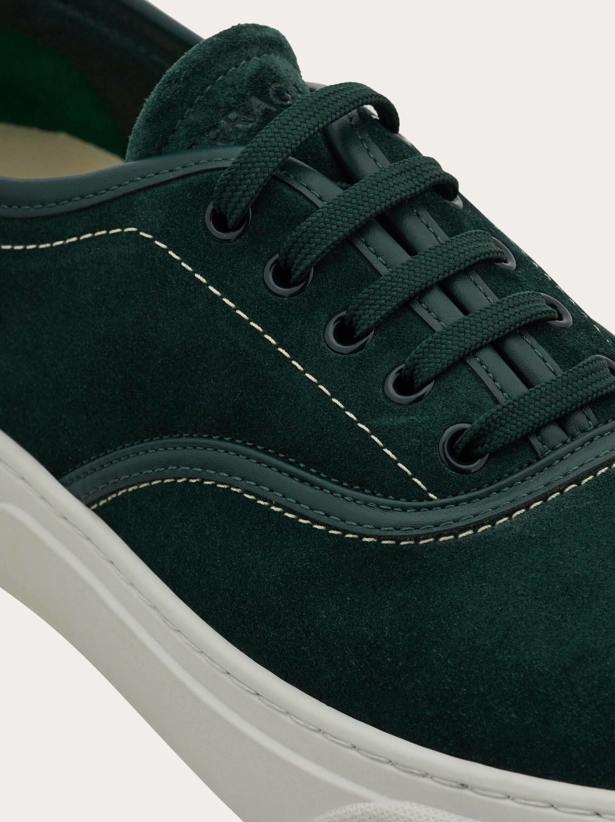 Ferragamo Mens Gancini sneaker in Green