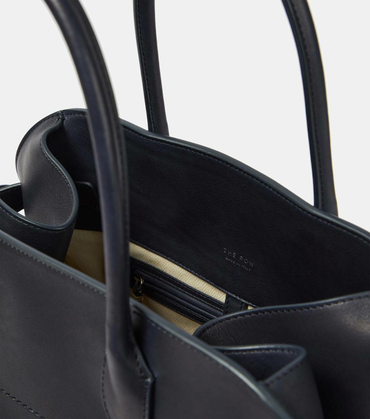 The Row Soft Margaux 15 leather tote bag The Row