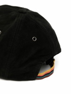 PAUL SMITH - Suede Leather Baseball Cap