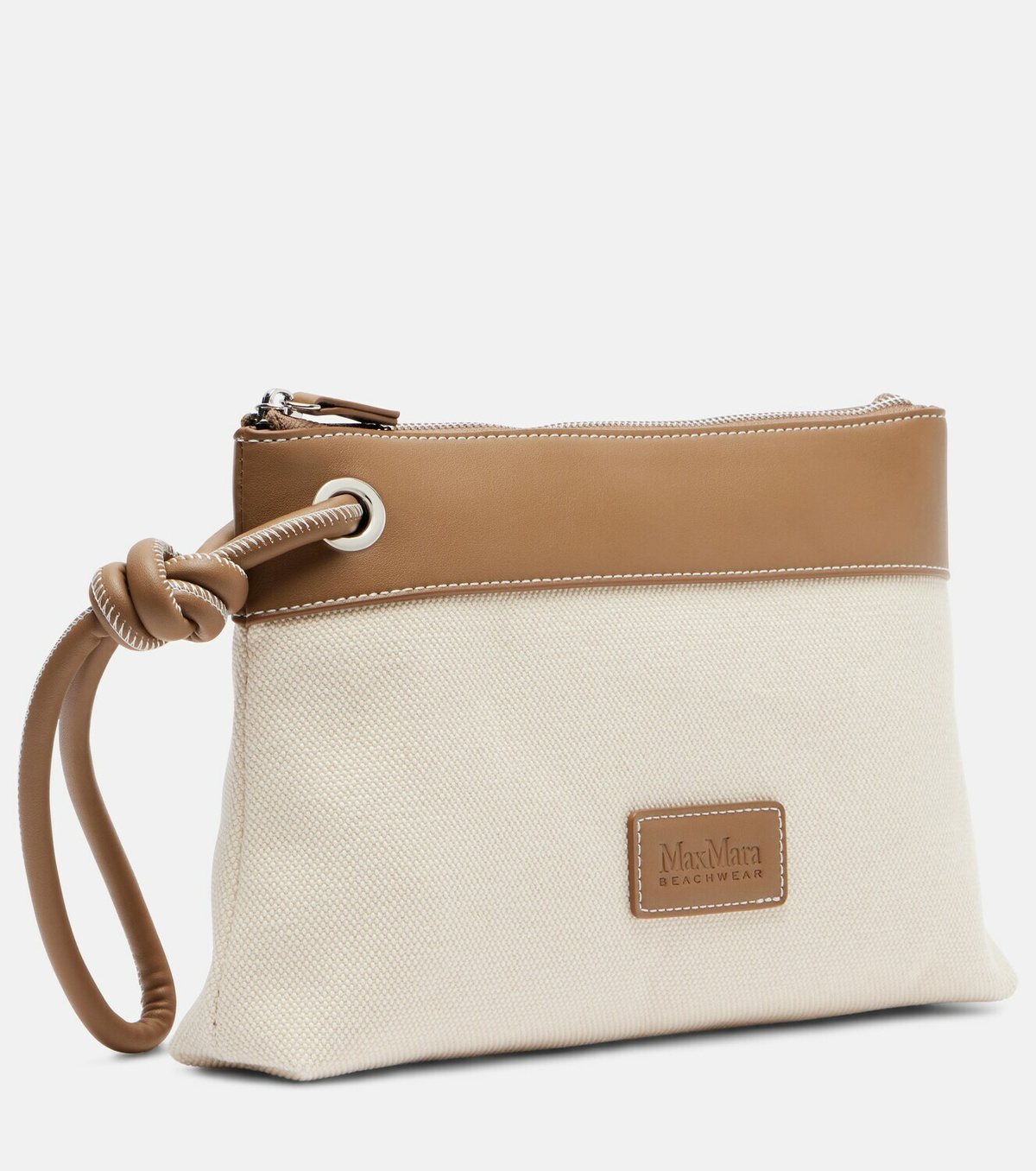 Max Mara Frisia Small canvas pouch