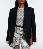 Acne Studios Layered wool blazer