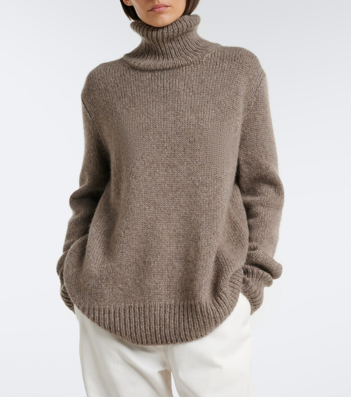 The Row Plira cashmere turtleneck sweater