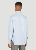 Oxford Stripe Shirt in Light Blue