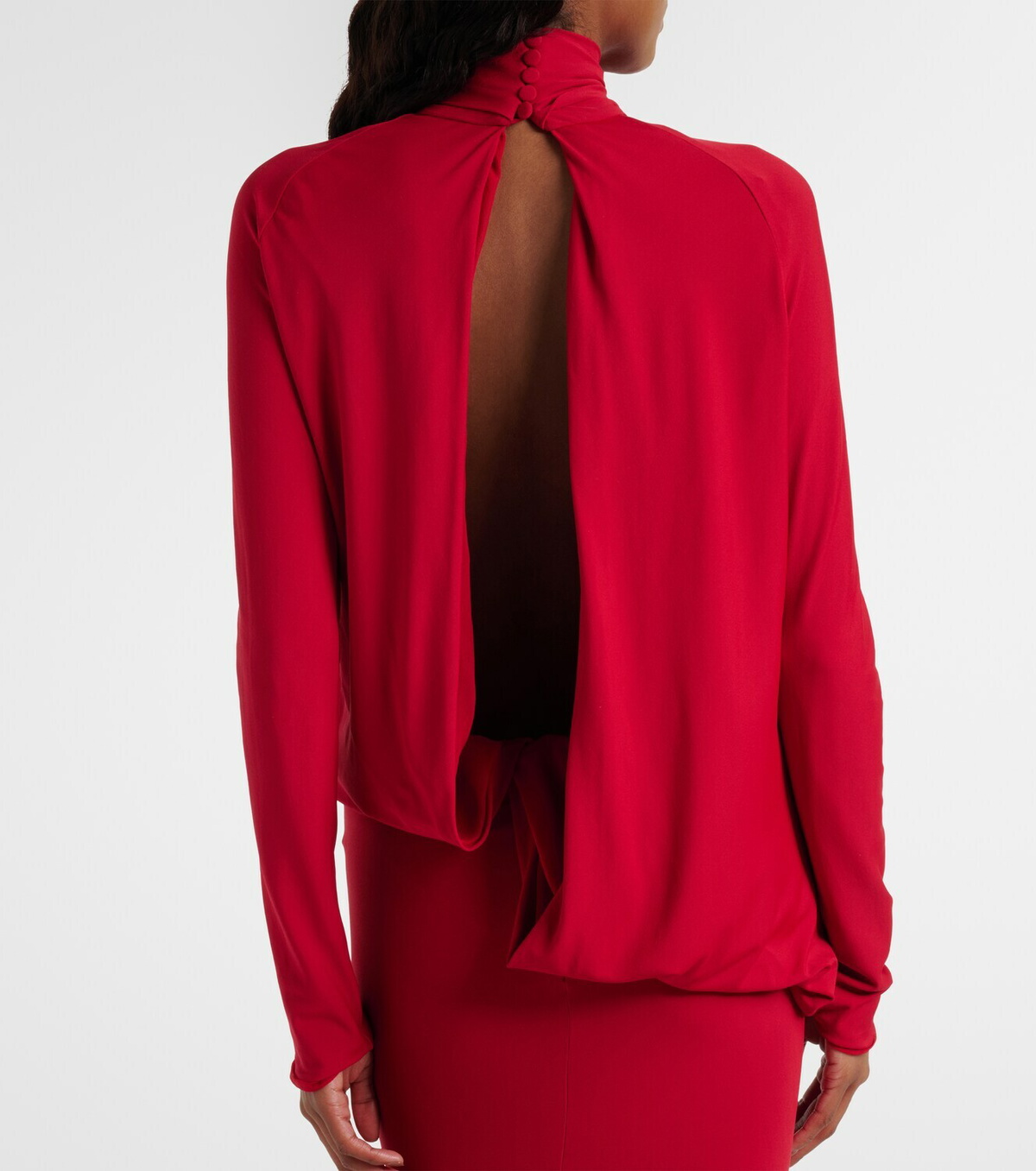 Magda Butrym Draped jersey gown