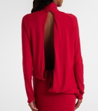 Magda Butrym Draped jersey gown