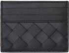 Bottega Veneta Black Credit Card Holder