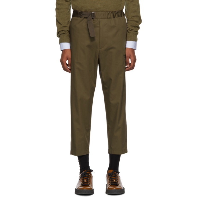 Photo: OAMC Tan Cropped Regs Trousers