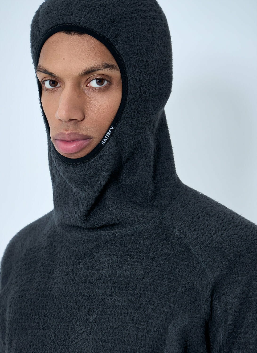 Satisfy Textured High-Neck Sweater