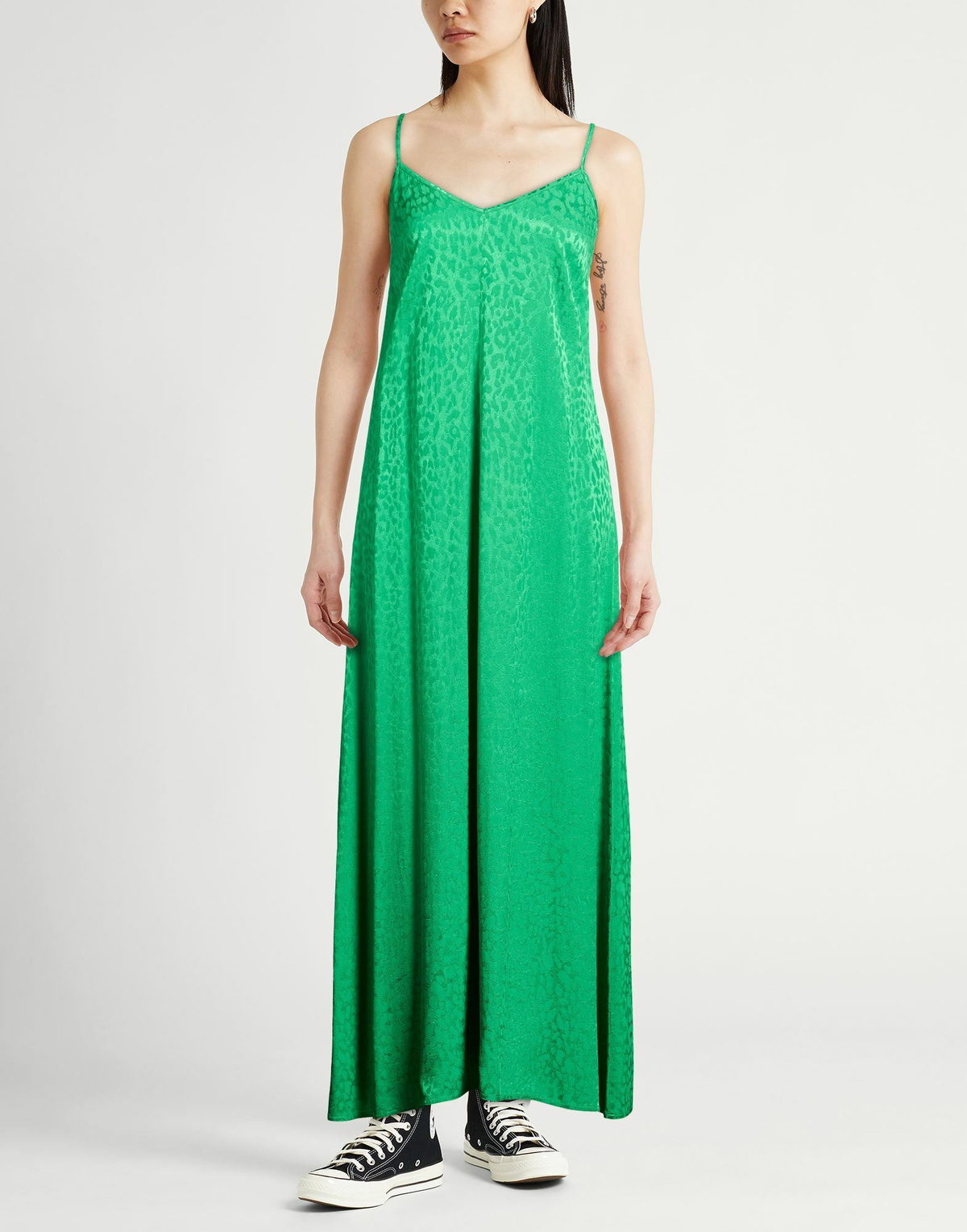 Jucca Womens Maxi dress in Green
