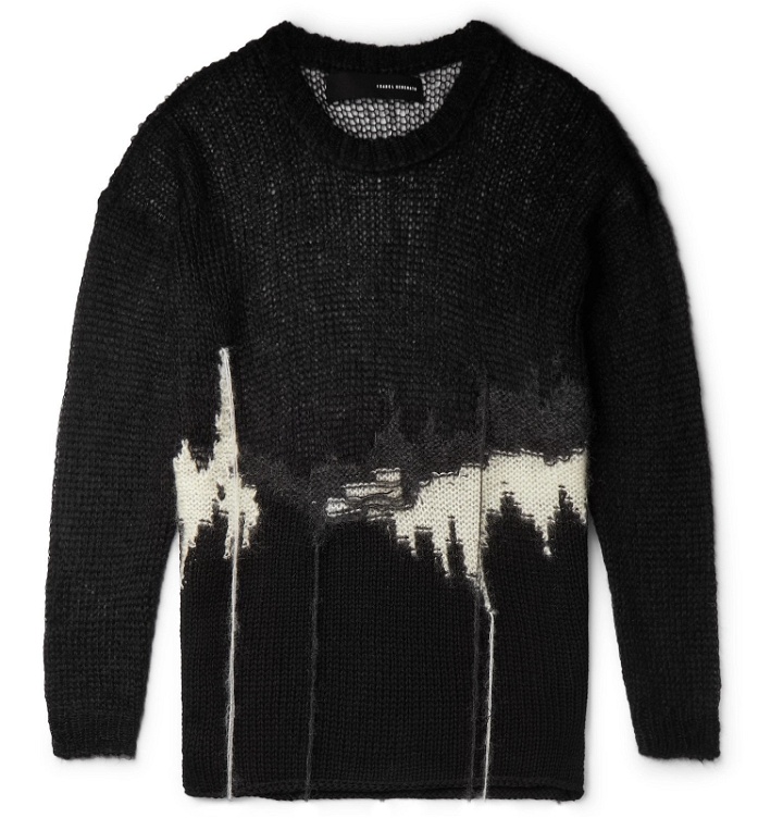 Photo: Isabel Benenato - Knitted Sweater - Black