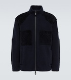 Giorgio Armani - Wool and cashmere blouson jacket