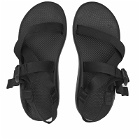 Chaco Men's Z/Cloud Sandal in Solid Black