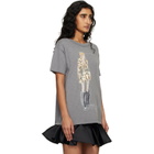 Marc Jacobs Gray 'Look 22' Oversized T-shirt