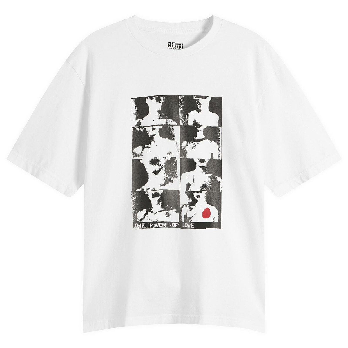 ACMH by Magic Castles Men's x Optimo Power of Love T-Shirt in White