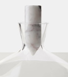 Nude Alba whiskey decanter and glass set