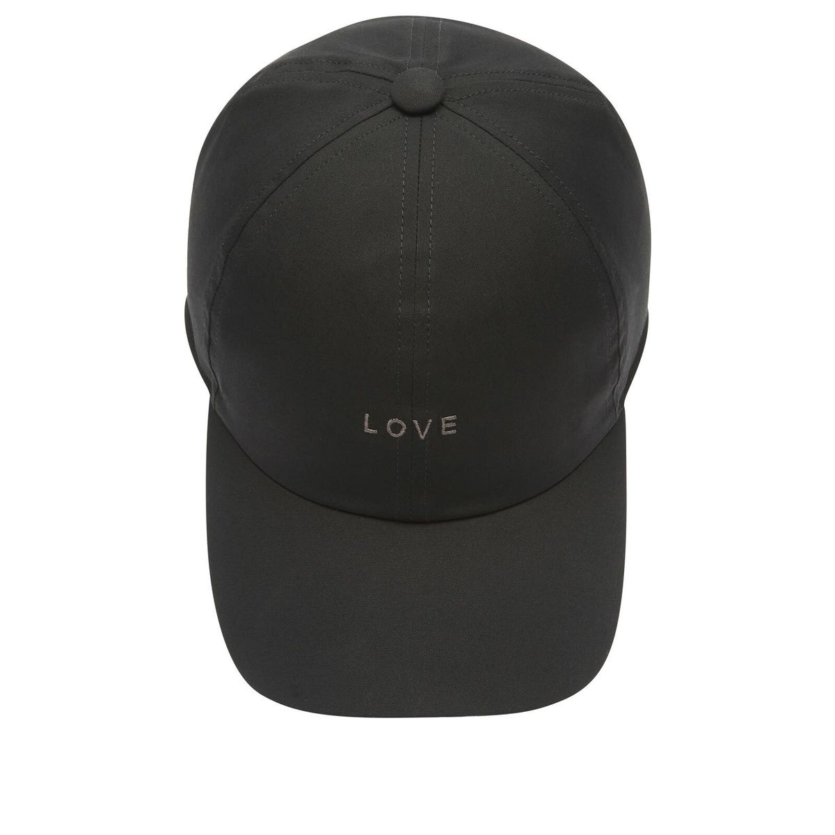 Rick Owens Women's Baseball Cap in Black/Dust