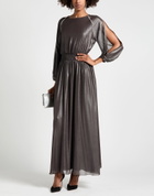 Peserico Womens Maxi dress Dark in Brown