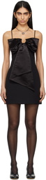 Marc Jacobs Black Bow Minidress