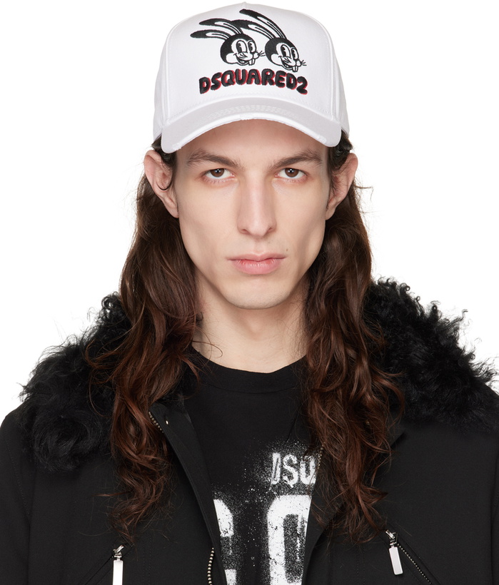 Photo: Dsquared2 White Lunar NY Cap