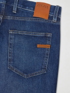 Zegna - Roccia Straight-Leg Stretch Jeans - Blue