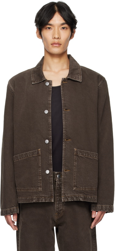 Photo: Sunflower Brown Worker Denim Jacket