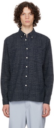 Corridor Navy Japanese Dot Shirt