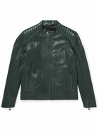 Belstaff - V Racer 2.0 Leather Jacket - Green