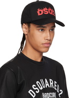 Dsquared2 Black 'Born in Canada' Baseball Cap