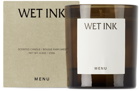 MENU Wet Ink Candle