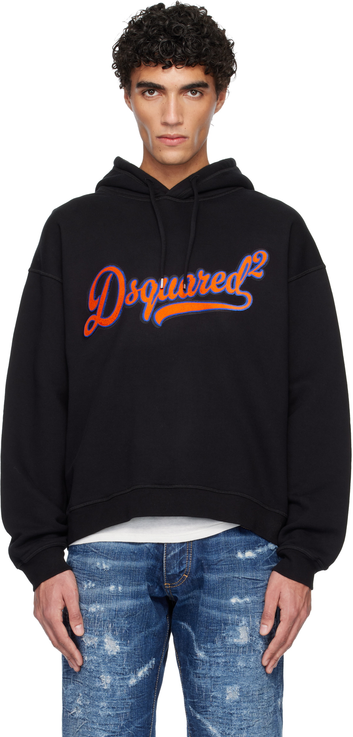 Dsquared2 Black 'Caten 64' Hoodie Dsquared2
