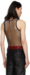 Theophilio SSENSE Exclusive Black Tank Top