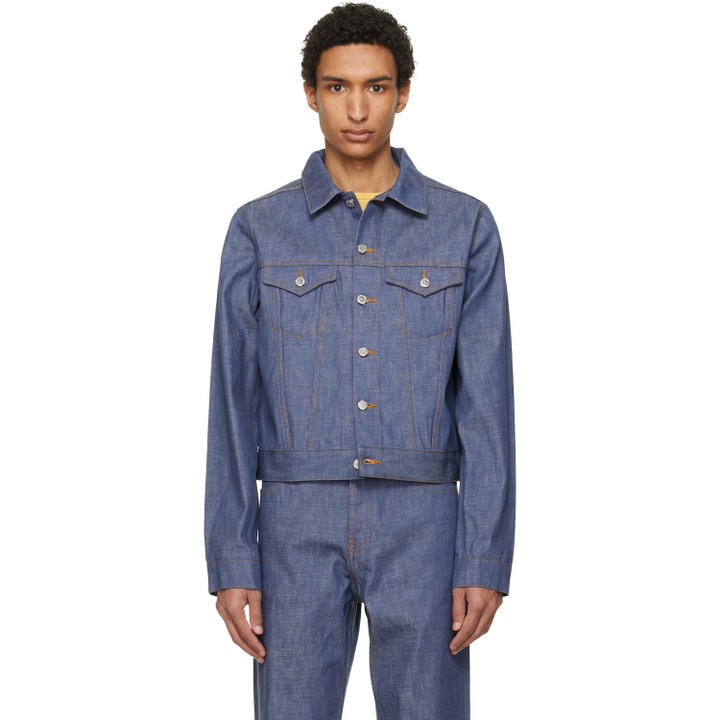 Photo: A.P.C. Blue Lenny Denim Jacket