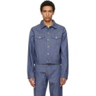 A.P.C. Blue Lenny Denim Jacket