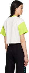 Simon Miller White & Green Waltz T-Shirt