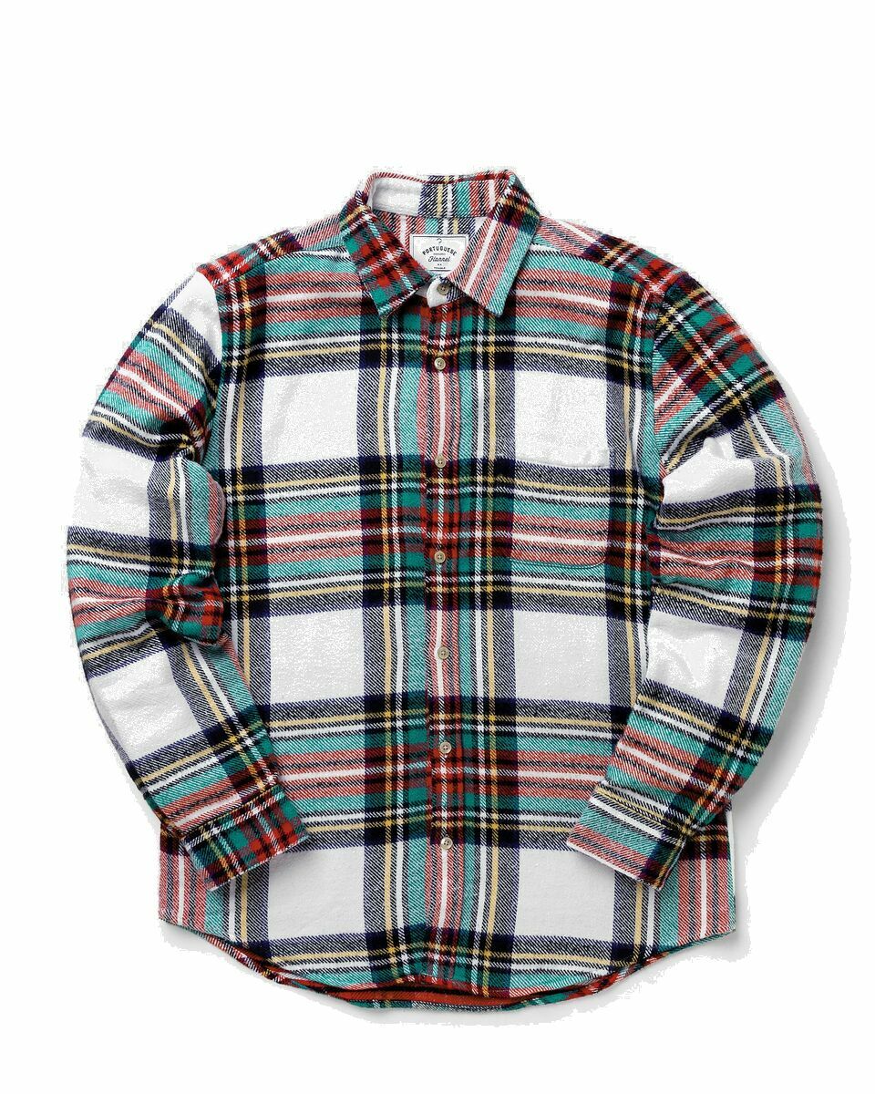 Photo: Portuguese Flannel Metaplace Check Multi - Mens - Longsleeves